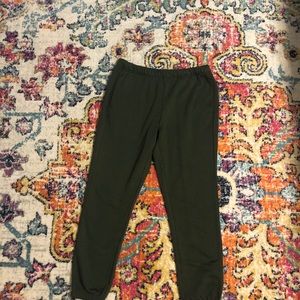 Hunter green jogger sweats